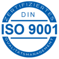 ISO 9001 zertifiziert